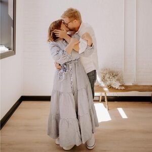 Boden midi dress size large petite w tags, gently worn once.